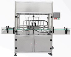 Multi heads piston filling machine