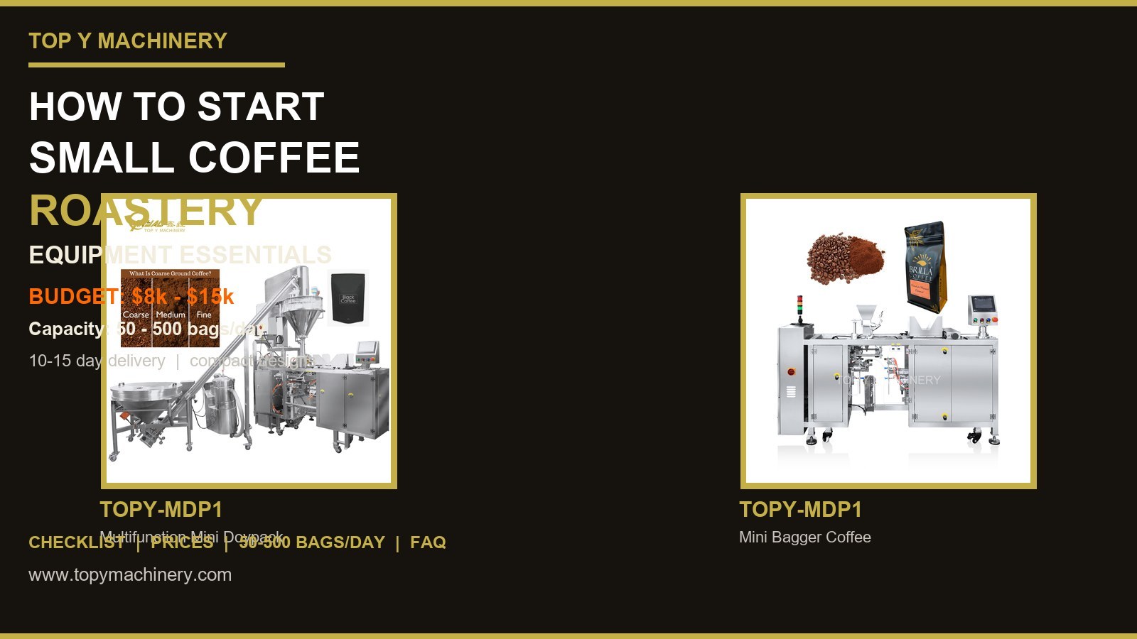 How to Start Small Coffee Roastery: Equipment Essentials