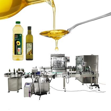 High-Speed Edible Oil Filling Machine — <span>Sunflower, Olive & Coconut Oil Bottle Line</span>