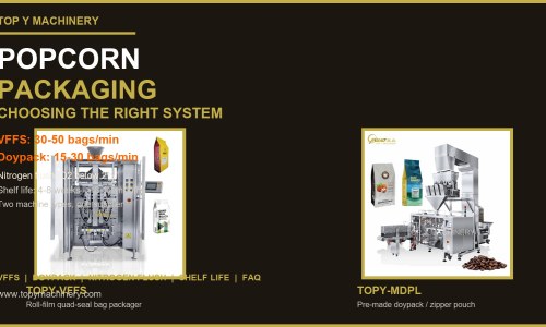 Popcorn Packaging: Choosing the Right System