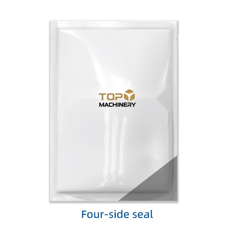 Four side seal flat pouch shredded meat