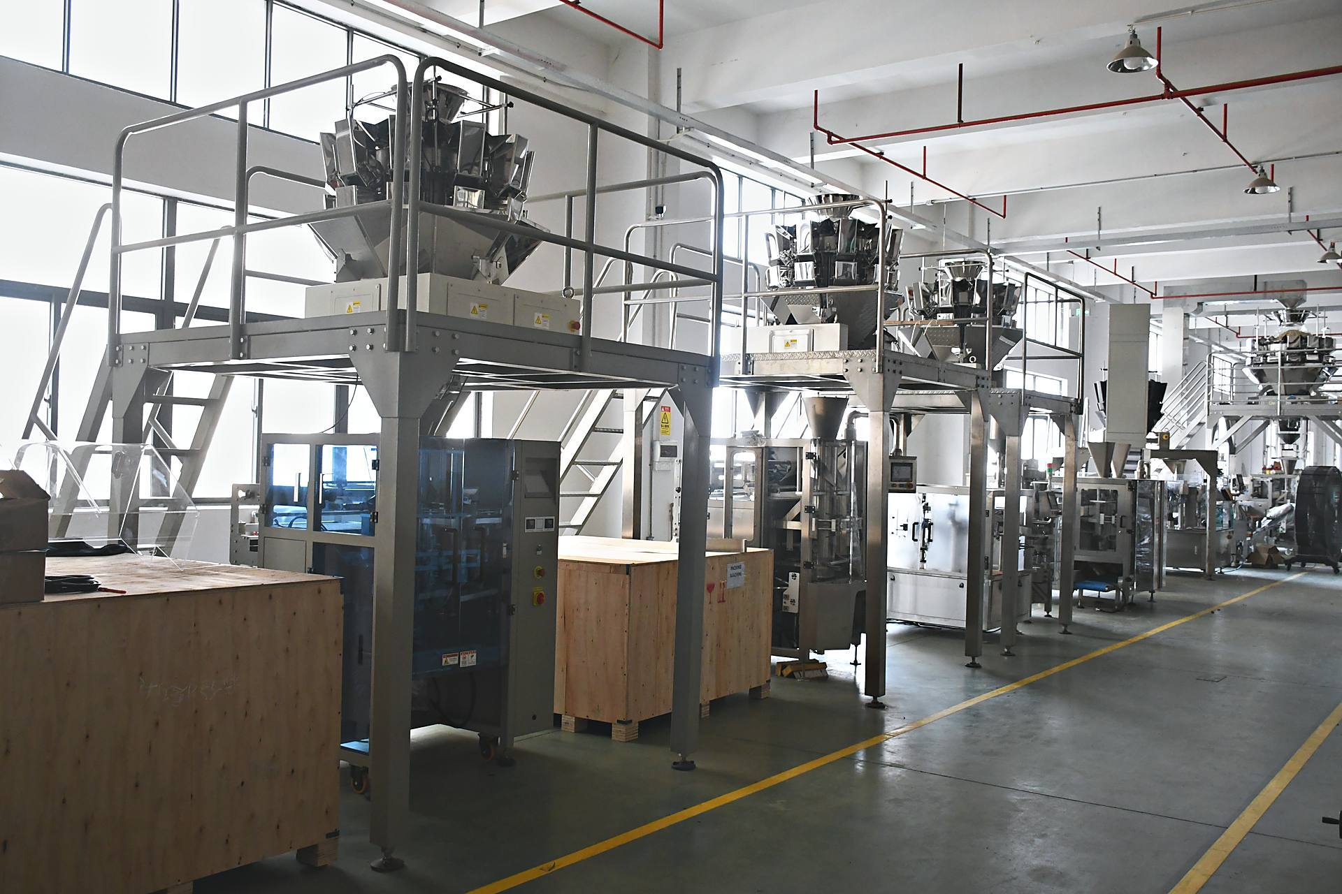 TOP Y Machinery food packaging machine production base in Foshan