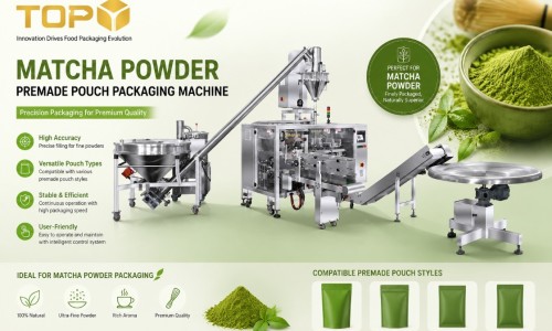 Descifrando la máquina envasadora de bolsas preformadas para polvo de matcha de TOP Y Machinery: protección impecable contra la humedad y control de porciones
