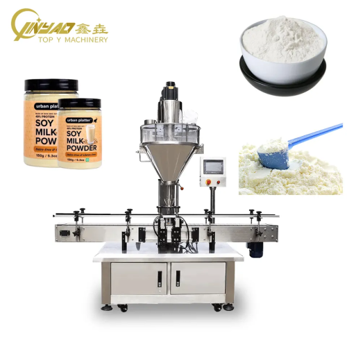 Automatic Auger Filler Spices Chili Coffee Milk Powder Jar Bottle Powder Filling Machine