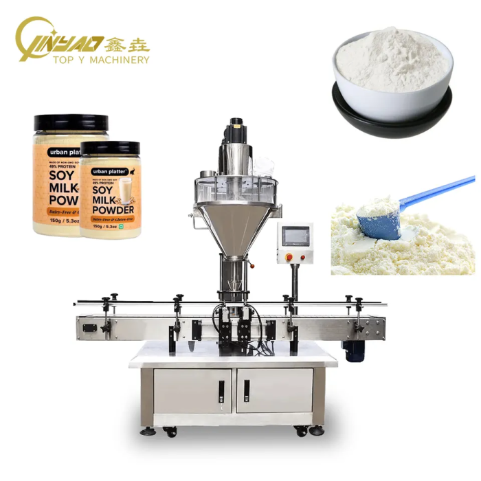 Automatic Auger Filler Spices Chili Coffee Milk Powder Jar Bottle Powder Filling Machine