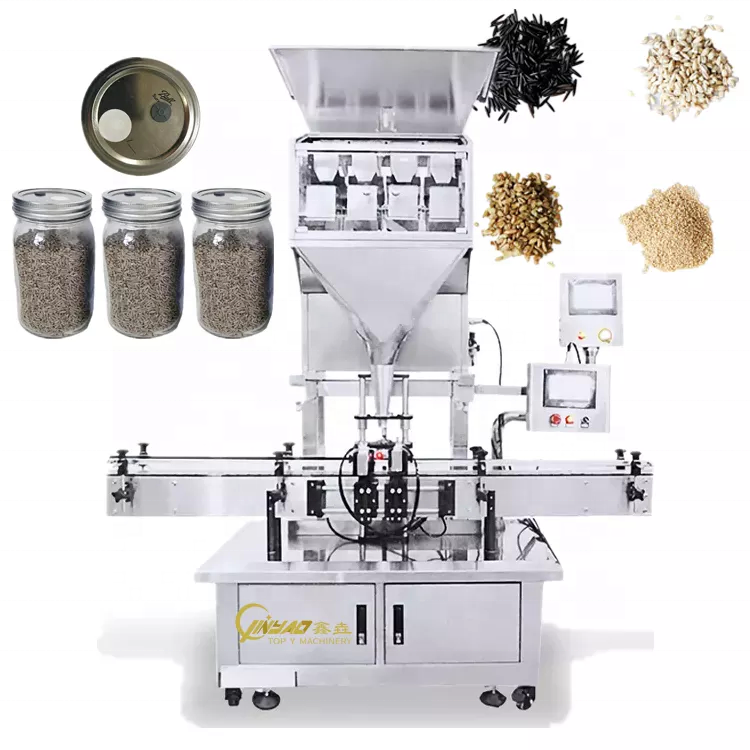 Bottle & Jar Grain Filling Line
