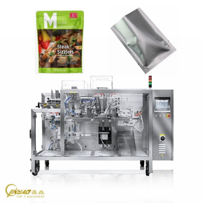 Instant Rice Packing Machine Ready To Eat Curry Packing Machine Retort Pouch Packaging Machine