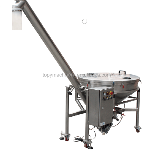 TOP Y Food Flour Powder Grain Flexible Stainless Steel Screw Conveyor