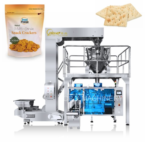 Multifunction Packaging Machines Fully Automatic Snacks Cracker Potato Chips Grain Biscuit Pouch Packing Machine