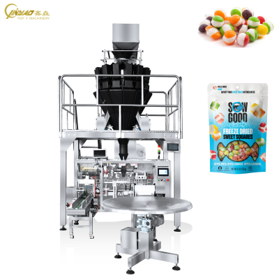 Fully Automatic Snacks Premade Bag Doypack Packing Machine Gummy Candy Chocolate Packing Machine