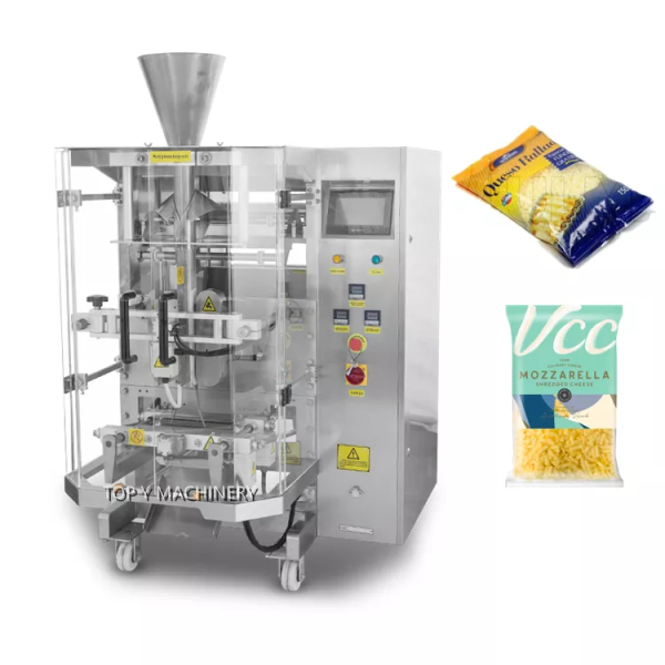 Vertical Form Fill Seal Machine | CE Approved Automatic Packing Machine | Mozzarella Grated Cheese Packing Machine