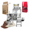 Horizontal Automatic Vacuum Coffee Beans Pouch Filling Machine Zipper Stand up Plastic Kraft Paper Premade Bag Packing Machine