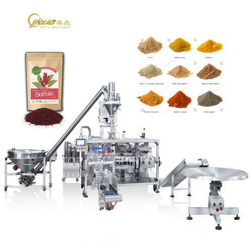 Factory Price Doypack Packing Powder Pouch Filling Machine Zipper Premade Pouch Packaging Machine