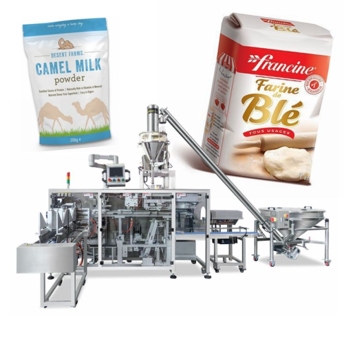 Customized Automatic Spices Powder Wheat Flour Filling Paper Bag Packaging Machine Brick Bag Packing Machine