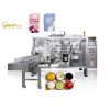 Automatic Premade Bag Stand up Pouch Liquid Curry Paste Packaging Machine Tomato Sauce Doypack Filling Packing Machine