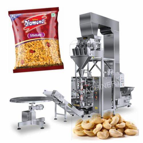 Automatic Food Linear Weigher Pack Machine Brazil Nuts Cashew Nuts Macadamia Nuts Packing Machine