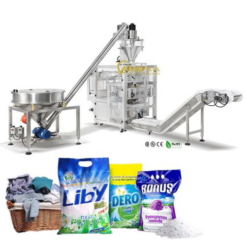TOP Y VFFS Vertical Auto Weighing Detergent Powder Filling and Packaging Machine