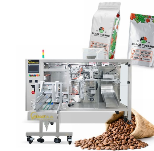 Automatic Horizontal 1kg 2kg 5kg Pouch Packaging Machinery Aluminum Foil Bag Rice Coffee Bean Packing Machine