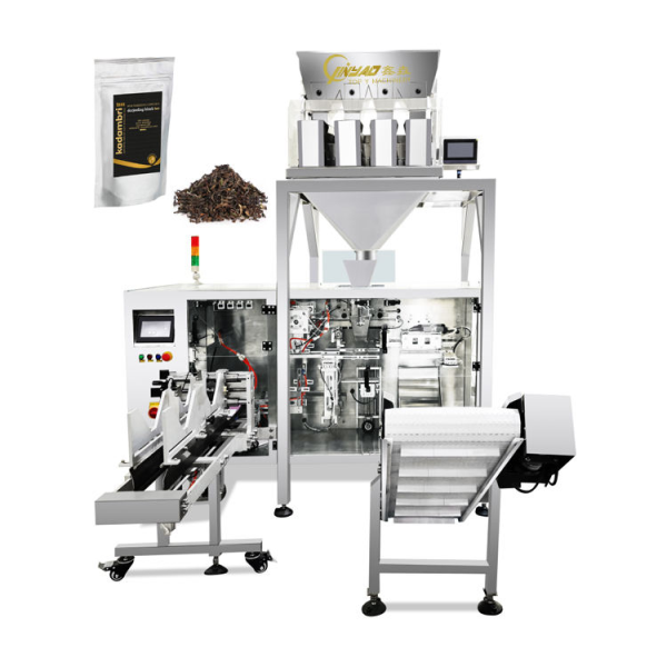 TOP Y Automatic Premade Zipper Bag Linear Weigher Tea Herb Hemp Dried Flowers Horizontal Packaging Machine