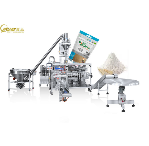 High-Speed Automatic Whey Protein Avocado Powder Pouch Filling Machine Kraft Paper Bag Packing Machine