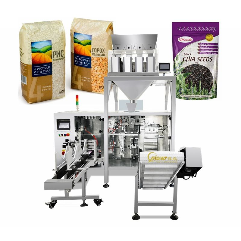 M shape gusset bag machine for sesame melon seeds