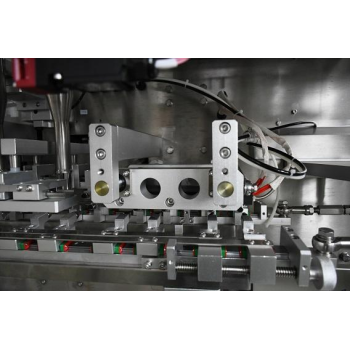 High Speed Prune Juice Premade Pouch Duplex Horizontal Packaging Machine with Servo Motor Control Match Liquid Pump