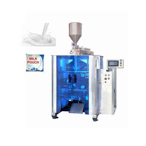 Vertical Automatic Apple Orange Juice Cow Milk Pouch Plastic Bag Liquid Filling Packing Machine