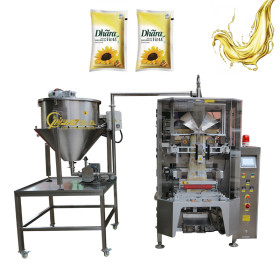 Cooking Oil Packing Machine | Multi-functional Vertical Filling Packaging | Sunflower Olive Palm