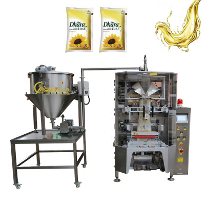 Multi-functional Vertical Filling Packaging Sunflower Olive Palm Cooking Oil Packing Machine