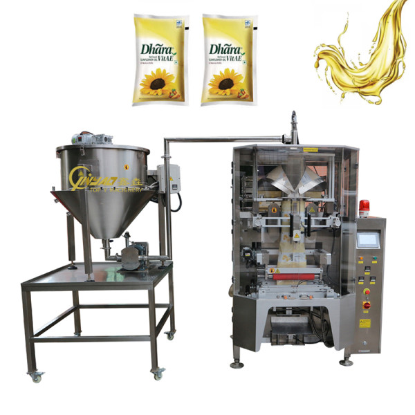 Cooking Oil Packing Machine | Multi-functional Vertical Filling Packaging | Sunflower Olive Palm
