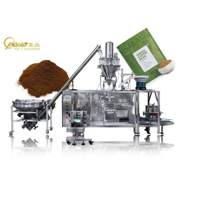Automatic Stand up Pouch Ground Coffee Cocoa Matcha Milk Powder Packing Machine