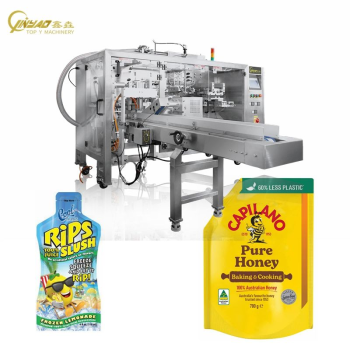 1KG 1 Liter Sachet Corner Spout Pouch Olive Sunflower Coconut Palm Mustard Oil Filling Packing Machine