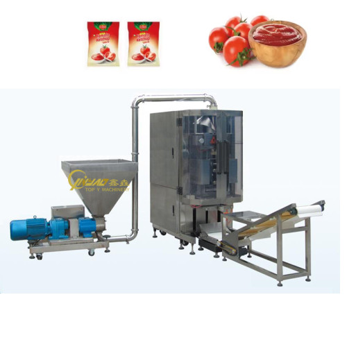 Automatic Vertical Sauce Paste Ketchup Liquid VFFS Packing Machine