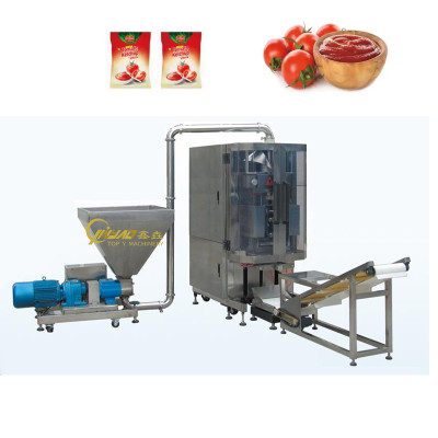 Automatic Vertical Sauce Paste Ketchup Liquid VFFS Packing Machine