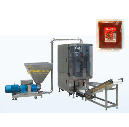 5kg Paste Packing Machine Mayonnaise Mustard Sauce Airless Bag Filling and Sealing Packing Machine