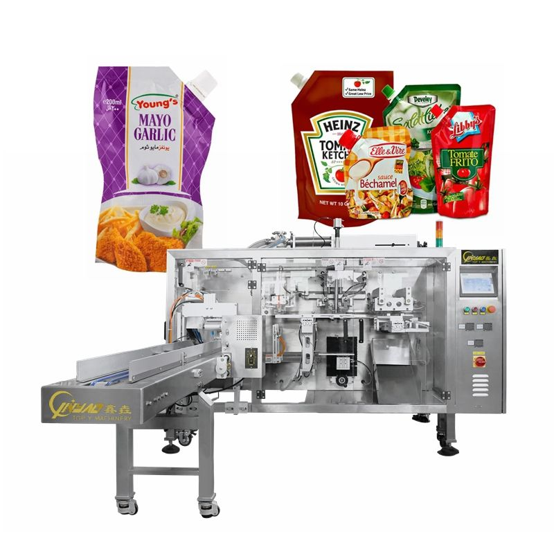 Tahini / Chili Sauce Retort Pouch Machine