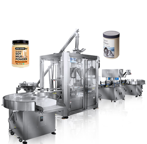 Auger Filler Spices Chili Coffee Milk Powder Jar Automatic Bottle Screw Powder Filling Machine