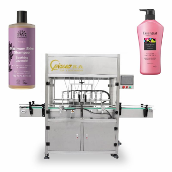 Automatic Liquid Hair Dye Cosmetic Body Lotion Shampoo Ointment Paint Bottle Filling Capping Machine