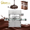 Customization Automatic 6/8/12 Heads Plastic Bottle Chocolate Spread Jam Jar Hot Liquid Filling Machine