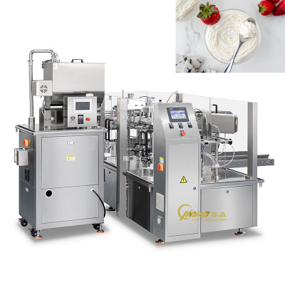Fully Automatic Premade Bag Doypack Liquid Shampoo Lotion Cream Filling Packing Machine