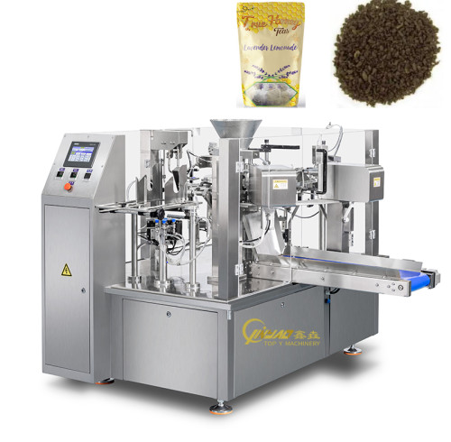 Tea Granule Premade Zipper Bag Packing Machine Fully Automatic Doypack Filling Packing Machine