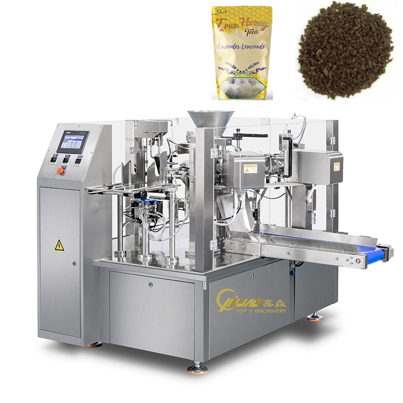 Tea Granule Zipper Bag Machine