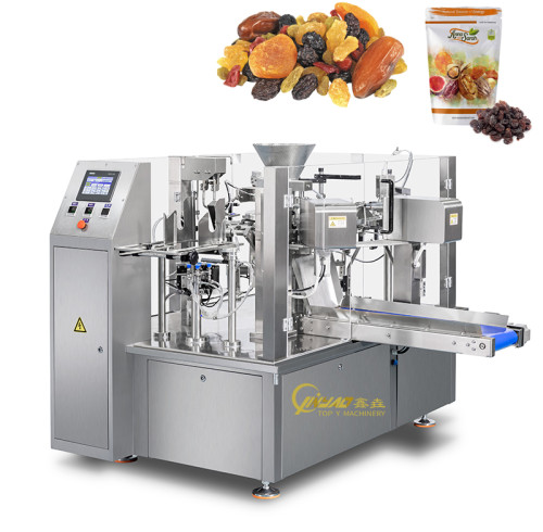Premade Pouch Packing Machine for Dry Fruit Nuts Almonds Cashew Rotary Packing Machine