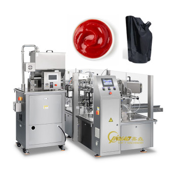 Automatic Rotary Spout Pouch Filling and Capping Machine Rotary Premade Bag Packing Machine