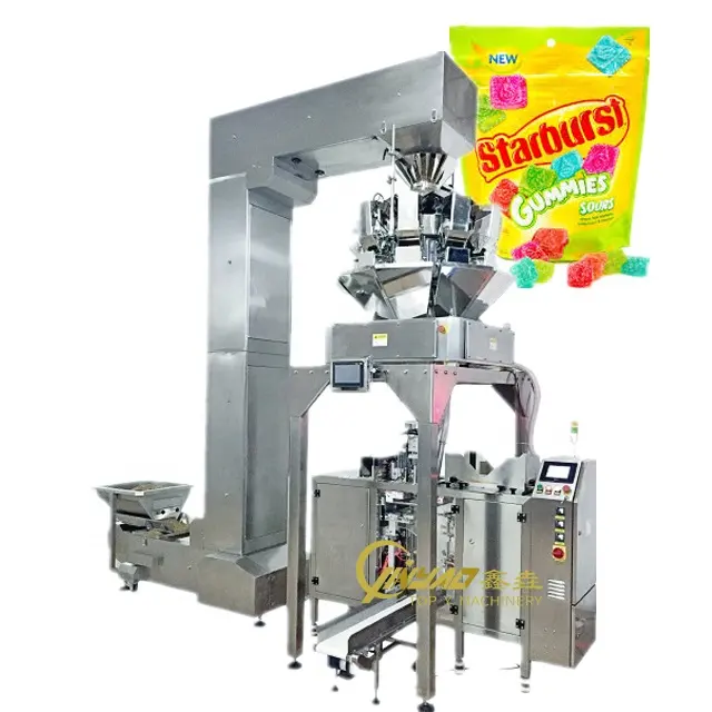 A close-up shot of a hand holding a gummy pouch with a luxurious, matte soft-touch finish.