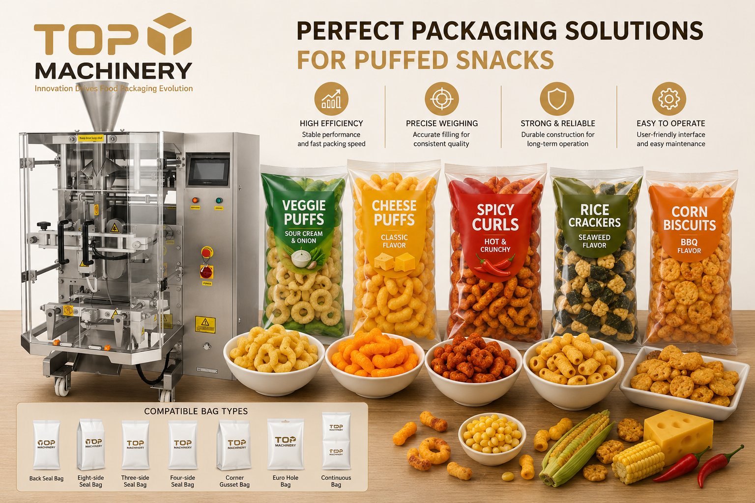 Snacks Packing Machine