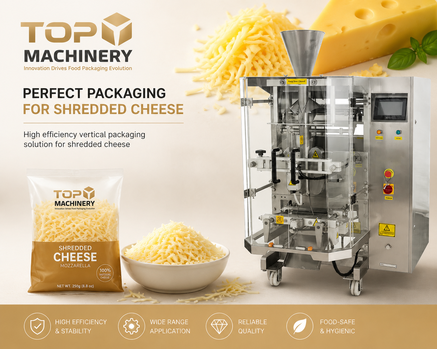 Shredded Cheese Packing Machine