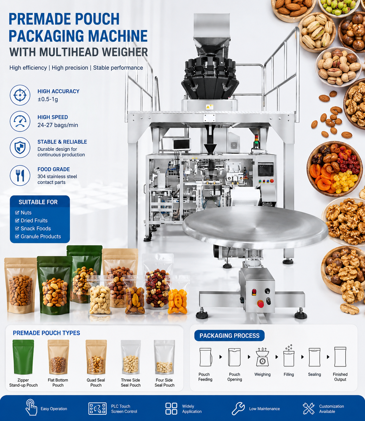 Dried Fruit Packaging Machine