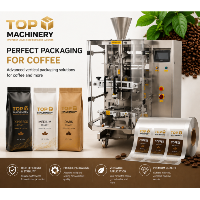 Coffee Beans Packing Machine | CE Approved Packing Machine |1kg 5 kg Sugar Rice Spice Packing Machine