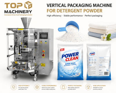 Vertical Packaging Machine | Powder Detergent Flour  | Washing Powder | Films Plastic Paper Bag